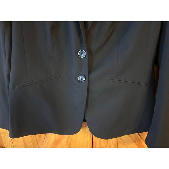 The Limited Womens Lined 2 Button Blazer Black Pockets Size 8 (5358) - Picture 3 of 7